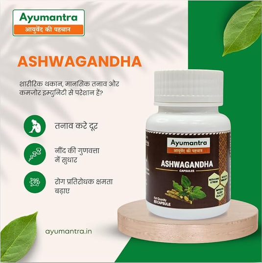 Ashwagandha Capsules 500mg | 60 Capsules