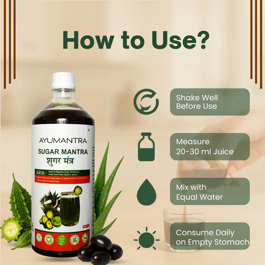 Sugar Mantra Pure Ayurvedic Juice