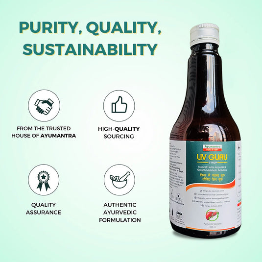 Liv Guru Syrup – Liver Detox & Care | 300 ML