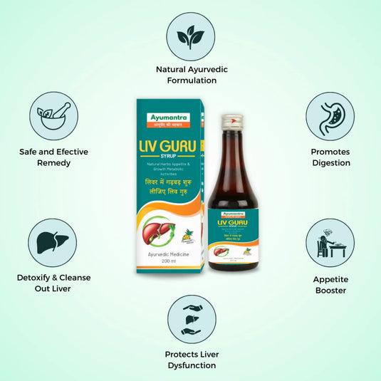 Liv Guru Syrup –  Liver Detox & Care