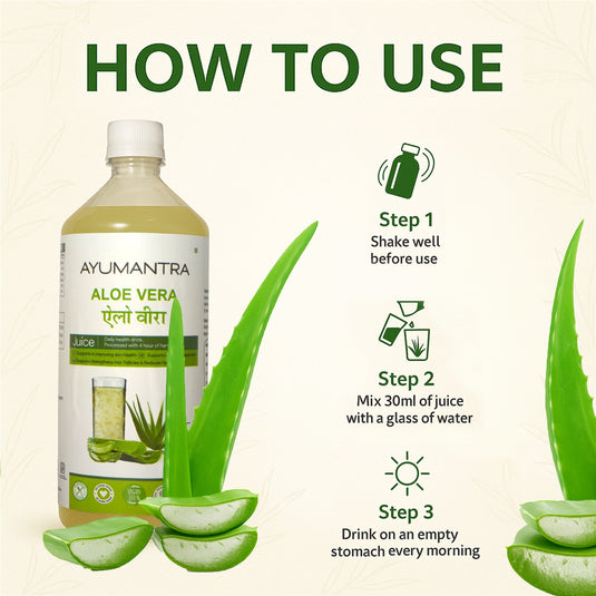 Aloe Vera Juice Natural Skin Care