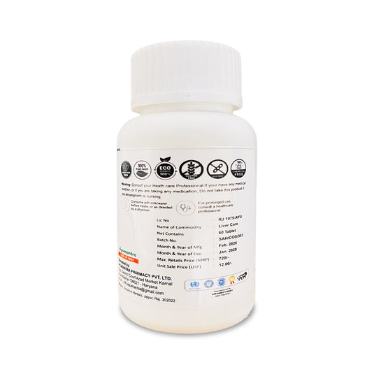 Liv Guru Natural Liver Care | 60 Tablets