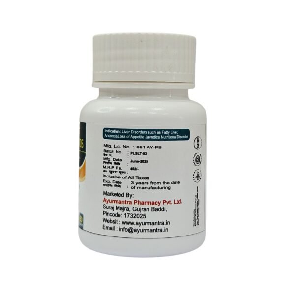 Ayumantra Liv Guru DS Tablets: Natural Liver Care & Digestion Support - Image 3